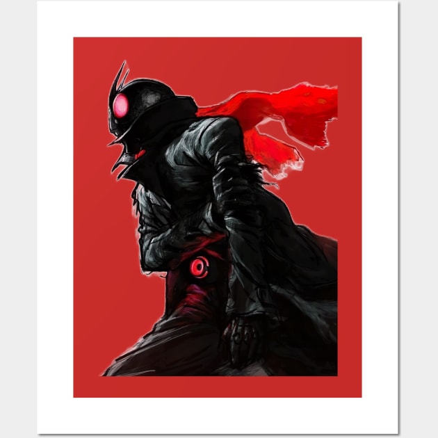 Shin Kamen Rider Wall Art by CheffCinefile 